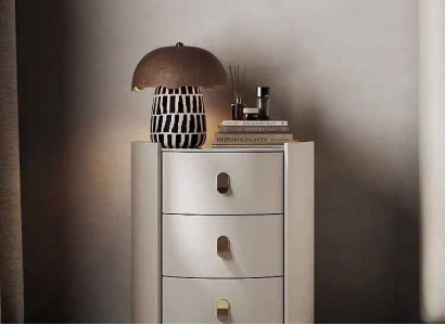 Nachttisch Kommode Beistell Tisch Nachtschrank 3 Schubladen Schlafzimmer